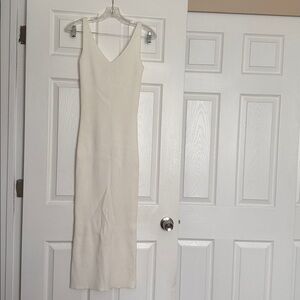 Pretty Lavish Lara White Midi Dress XS